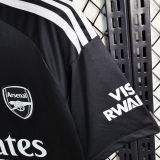 2023/24 ARS Goalkeeper Black Kids Soccer Jersey