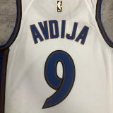 2023/24 Wizards AVDIJA #9 White Retro NBA Jerseys
