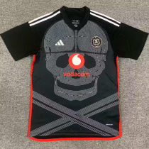 2023/24 Orlando Pirates Black Fans Soccer Jersey 奥兰多海盗