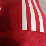 2022 New York Red Bulls Home Red Player Version Jersey纽约红牛