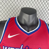 2023/24 Wizards POOLE #13 Red City Edition NBA Jerseys