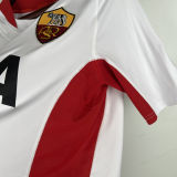 2001/02 Roma Away White Retro Soccer Jersey