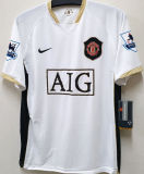 RONALDO #7 M Utd Away Retro Jersey 2006/07 (Have Patch 带双臂章 FA Premier League Font 英超字体 )