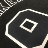 Spurs PARKER #9 Black Retro NBA Jerseys