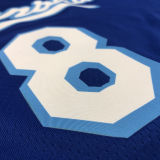 LA Lakers Bryant # 8 Blue NBA Jerseys Hot Pressed