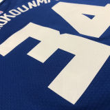 2023 Bucks ANTETOKOUNMPOL #34 Blue City Edition NBA Jerseys