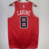 2023/24 Bulls LAVINE #8 Red NBA Jerseys