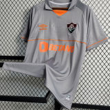 2023/24 Fluminense Grey Goalkeeper Fans Jersey