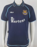 1999-2001 West Ham Third Retro Soccer Jersey