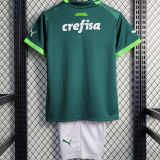 2023/24 Palmeiras Home Green Kids Soccer Jersey