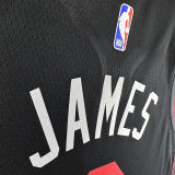 2023/24 Miami Heat JAMES #6 Black City Edition NBA Jerseys