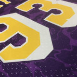 1993 Lakers BAPE×M&N #93 Purple NBA Jerseys