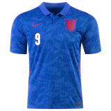 KANE #9 England 1:1 Quality Away Fans Soccer Jersey 2021/22