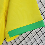 2023/24 Brazil Home 1:1 Quality Yellow Fans Soccer Jersey