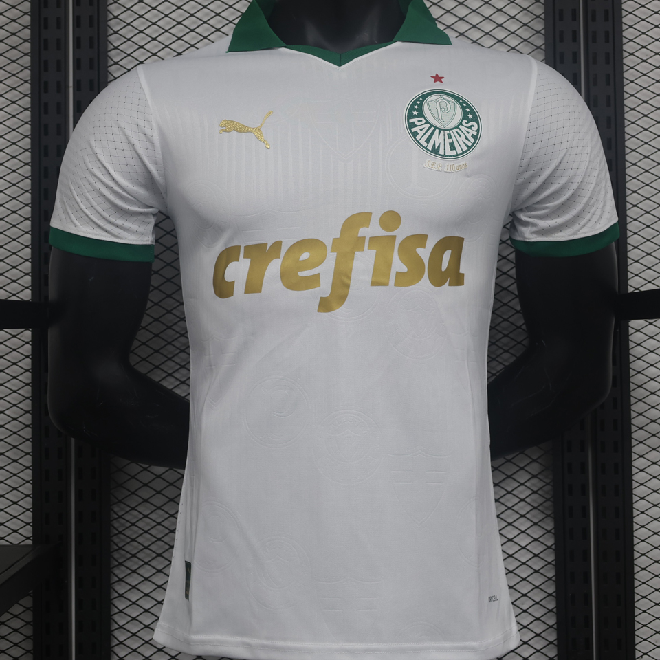 2024/25 Palmeiras Visitante White Versión Jugador