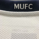 2008/09 M Utd Away White Retro UCL Version Soccer Jersey（胸前有绣欧冠决赛小字）