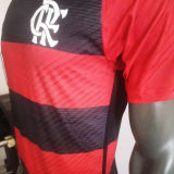 2023/24 Flamengo Home Player Version Jersey (All Sponsor 球员版全广告)
