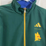 2023/24 Roma Green Blue Reversible Windbreaker 双面