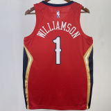 2023/24 Pelicans WILLIAMSON #1 Red NBA Jerseys