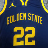 Warriors WIGGINS #22 Royal Blue NBA Jerseys
