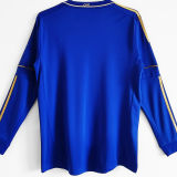 2012/13 CFC Home Blue Long Sleeve Retro Soccer Jersey