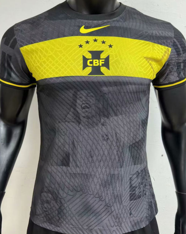 2023/24 Brazil Special Edition Black Player Version Jersey