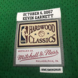 2007 Celtics GARNETT #5 Retro Green NBA Jerseys热压