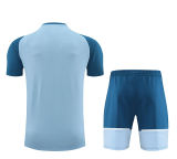2024/25 Man City Light Blue Training Jersey(A Set)