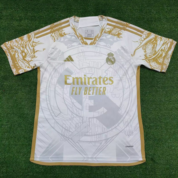 2023/24 RM White Dragon Fans Soccer Jersey