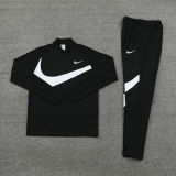 2024 Nk~ Black Sweater Tracksuit