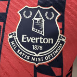 2023/24 Everton Away Player Version Soccer Jersey