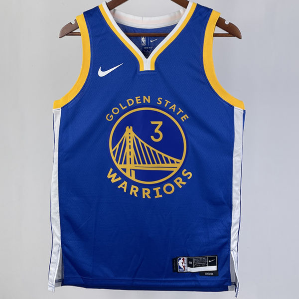 2023/24 Lakers PAUL #3 Blue NBA Jerseys 热压