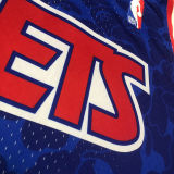 1993 Nets BAPE×M&N #93 Blue NBA Jerseys