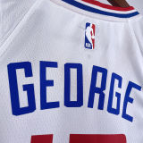 2023/24 Clippers GEORGE #13 White NBA Jerseys