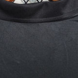 2004 Brazil Special Edition Black Retro Long Sleeve Jersey