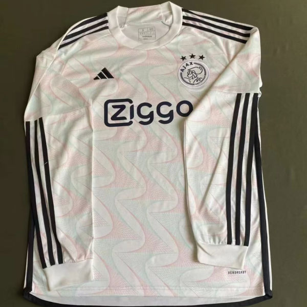 2023/24 AA Away White Long Sleeve Jersey