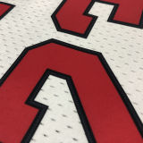 1997/98 Bulls JORDAN #23 White Retro NBA Jerseys 热压