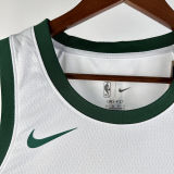 2023/24 Celtics TATUM #0 White City Edition NBA Jerseys