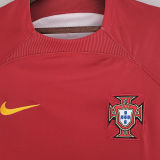 2022/23 Portugal 1:1 Quality Home Red Fans Soccer Jersey