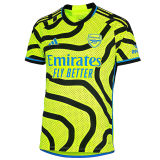 SAKA #7 ARS 1:1 Quality Away Fans Jersey 2023/24 (UCL Font)