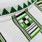 1994 Nigeria White Retro Soccer Jersey