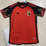 2022/23 Belgium 1:1 Home Red Fans Soccer Jersey