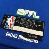 Mavericks DONCIC #77 Blue City Edition NBA Jerseys