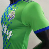 2022 Seattle Sounders Home Green Player Version Jersey