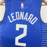 2023/24 Clippers LEONARD #2 Blue NBA Jerseys