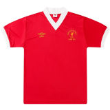 1981 LFC UCL Final Home Red Retro Soccer Jersey