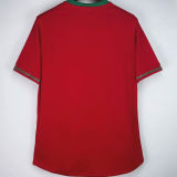 2012 Portugal Home Retro Soccer Jersey