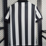 1958 Santos Black White Retro Soccer Jersey