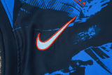 2024 England Blue Inkjet Vest Training Jersey(A Set)喷墨