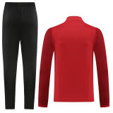 2024 AD~ Red Kids Sweater Tracksuit